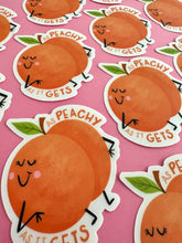 Load image into Gallery viewer, As Peachy As They Get Sticker
