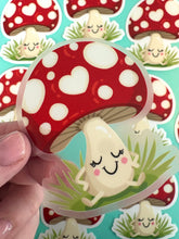 Load image into Gallery viewer, Miss Mushroom Sticker
