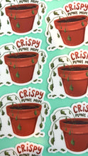 Load and play video in Gallery viewer, Crispy Plant Mom Sticker
